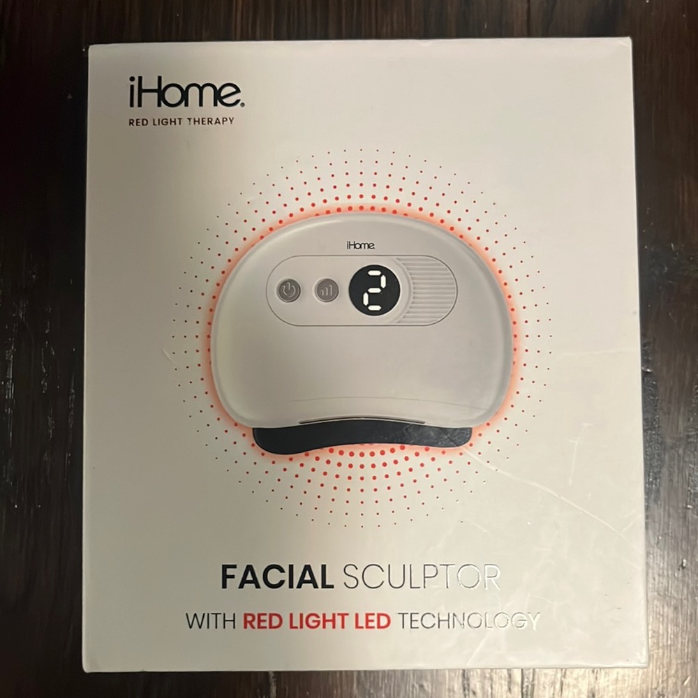 Ihome facial sculptor with red light LED technology NEW